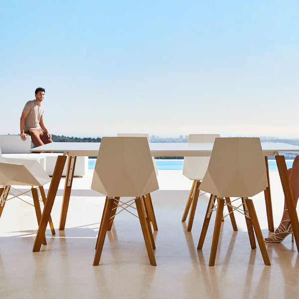 Faz Wood High Table