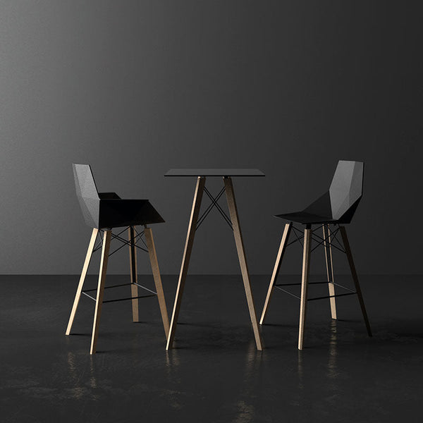 Faz Wood High Table