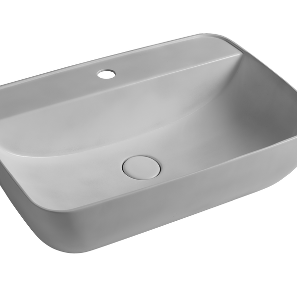 MADE Lavabo Rettangolare Monoforo in Appoggio 60x40