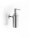 Dosatore Sapone Liquido a Incollo con Flacone Metallo Pratica