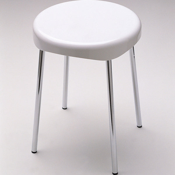 Sgabello ABS con Gambe in Alluminio Capannoli