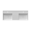 XL Lavabo Doppia Vasca 141x46