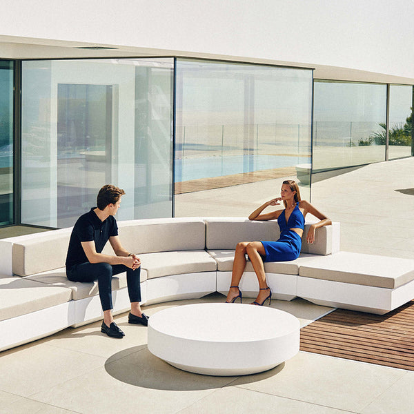 Vela Round Ottoman